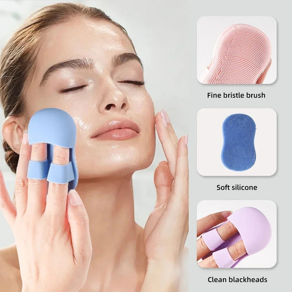 Silicone Exfoliating Cleansing Pads (2PC)